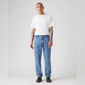 LEVI'S® XX CHINO STRAIGHT FIT LIGHTWEIGHT DENIM PANTS ACID WASH